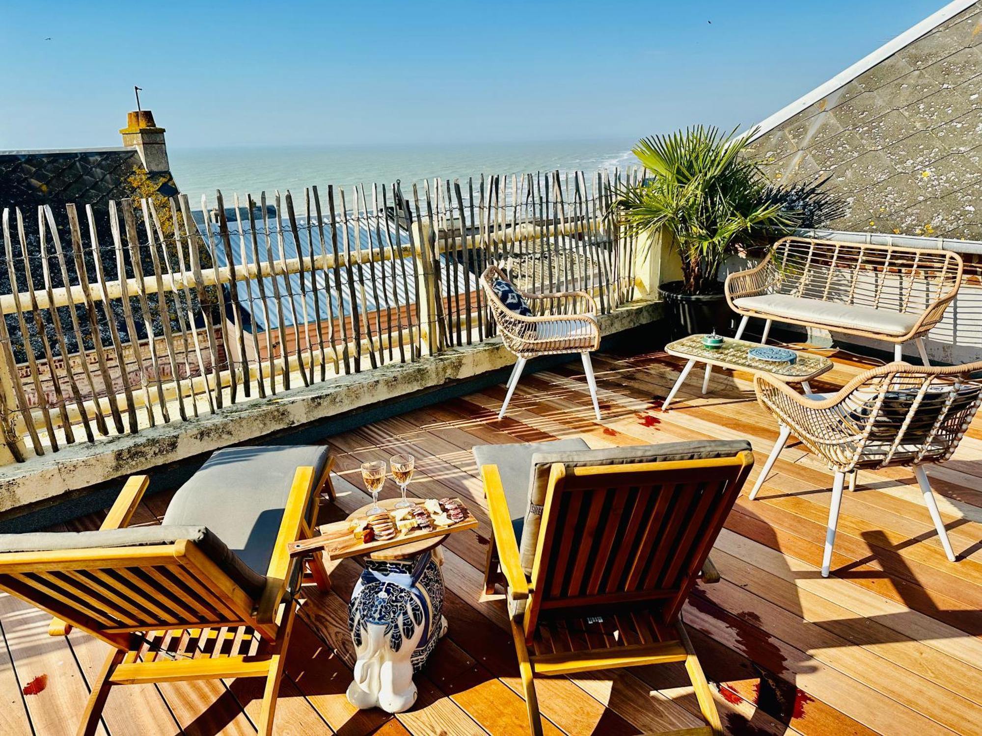 La Terrasse D'Ault Leilighet Eksteriør bilde